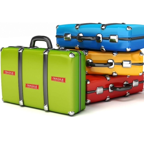 FRAGILE Handle w/Care 100 Count Mailing Shipping Moving Stickers NWT - Picture 5 of 12